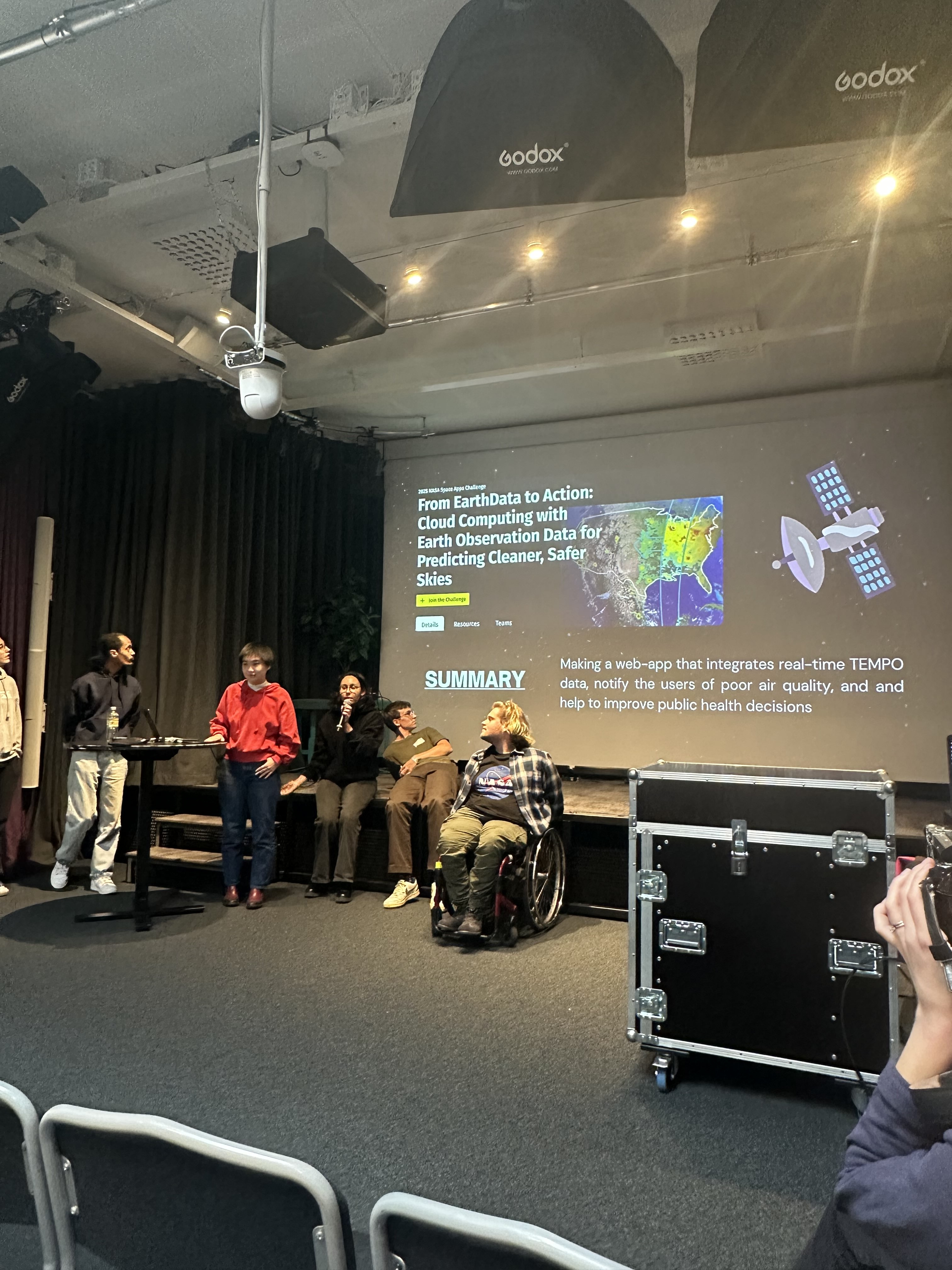 SEM students presenting
